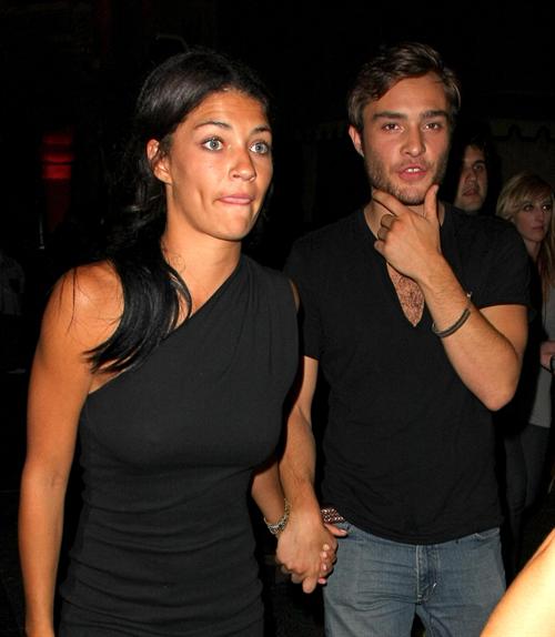 Anyhow Ed Westwick and Jessica Szohr yea they were dating just BROKE up